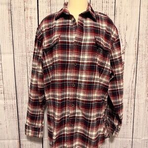 Jachs‎ Red and White Plaid Shirt